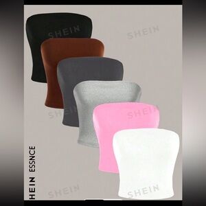 Shein tube tops brand new 🎀